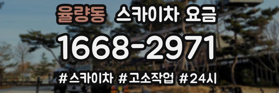 율량동 스카이차 요금