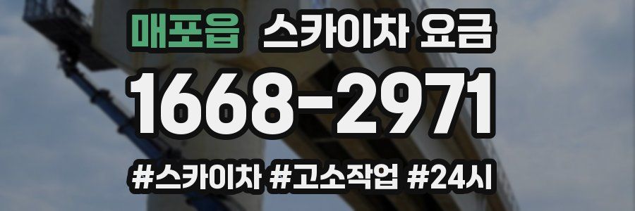 매포읍 스카이차 요금