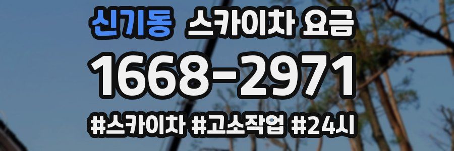 신기동 스카이차 요금