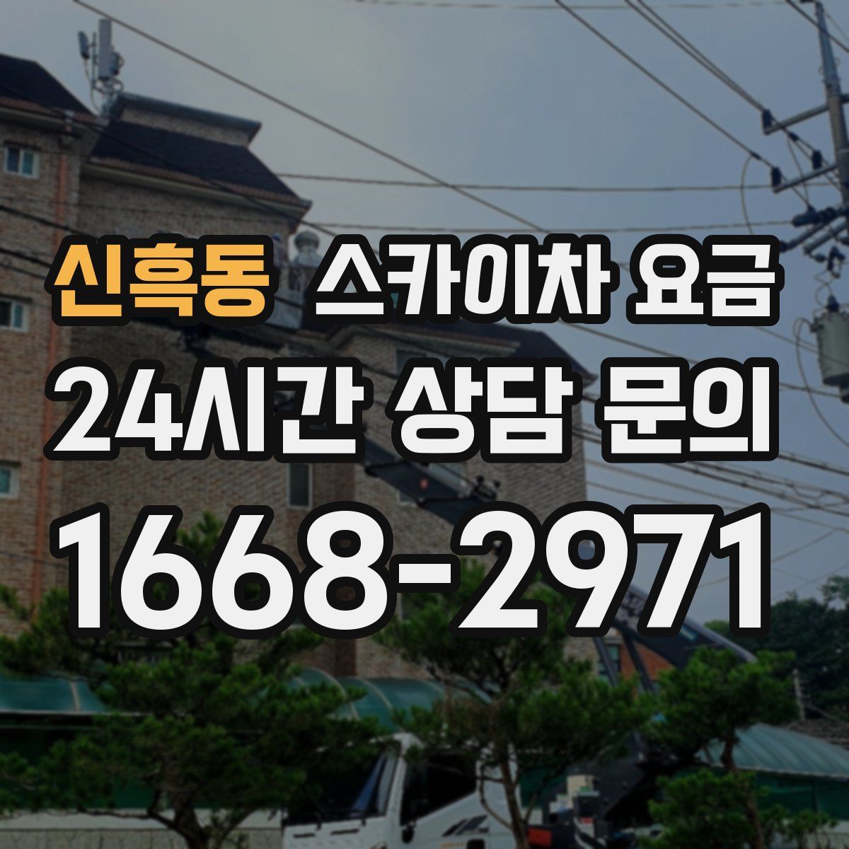 신흑동 스카이차 요금