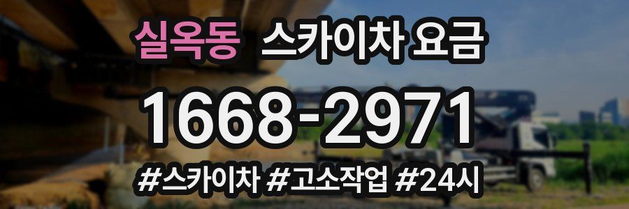 실옥동 스카이차 요금