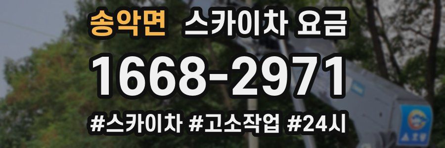 송악면 스카이차 요금