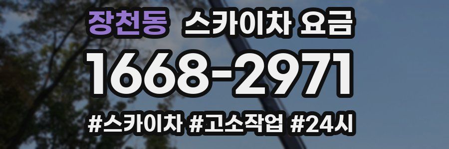 장천동 스카이차 요금