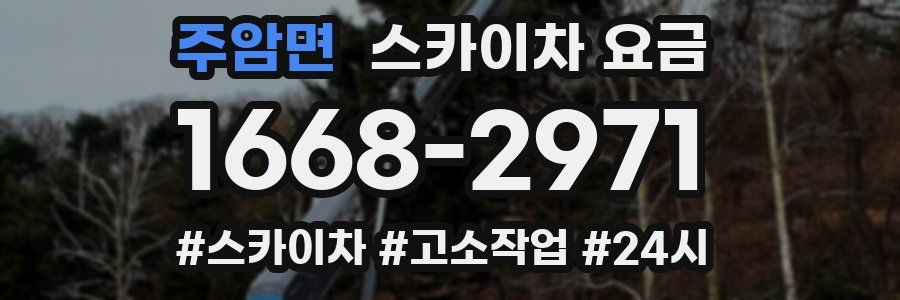 주암면 스카이차 요금