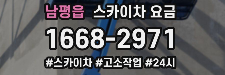 남평읍 스카이차 요금