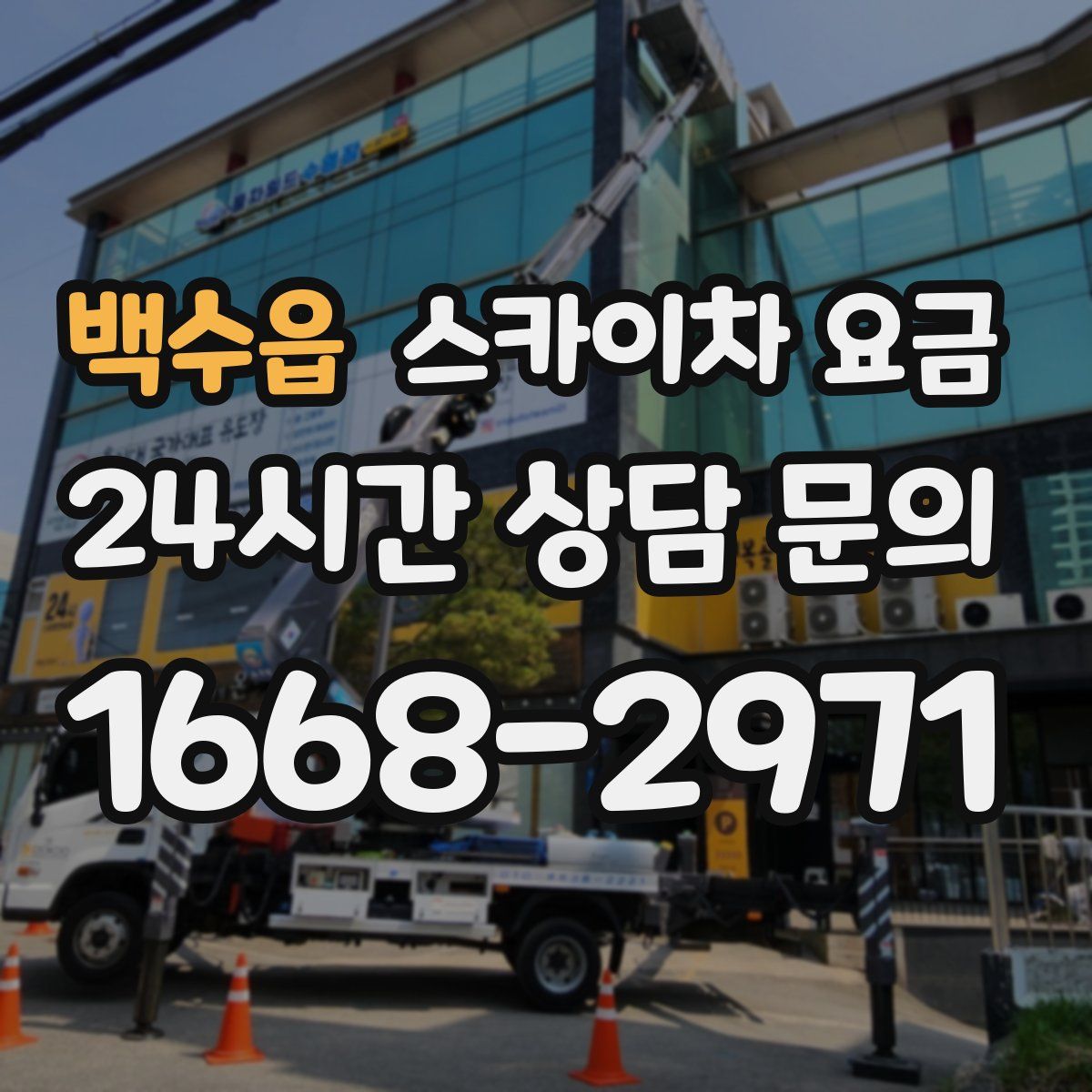 백수읍 스카이차 요금