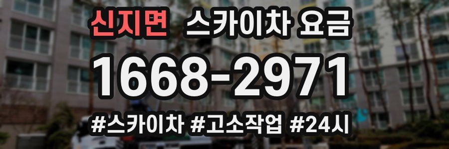 신지면 스카이차 요금