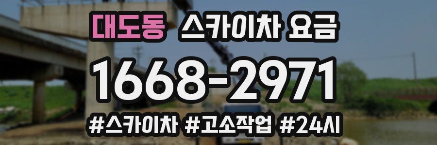 대도동 스카이차 요금