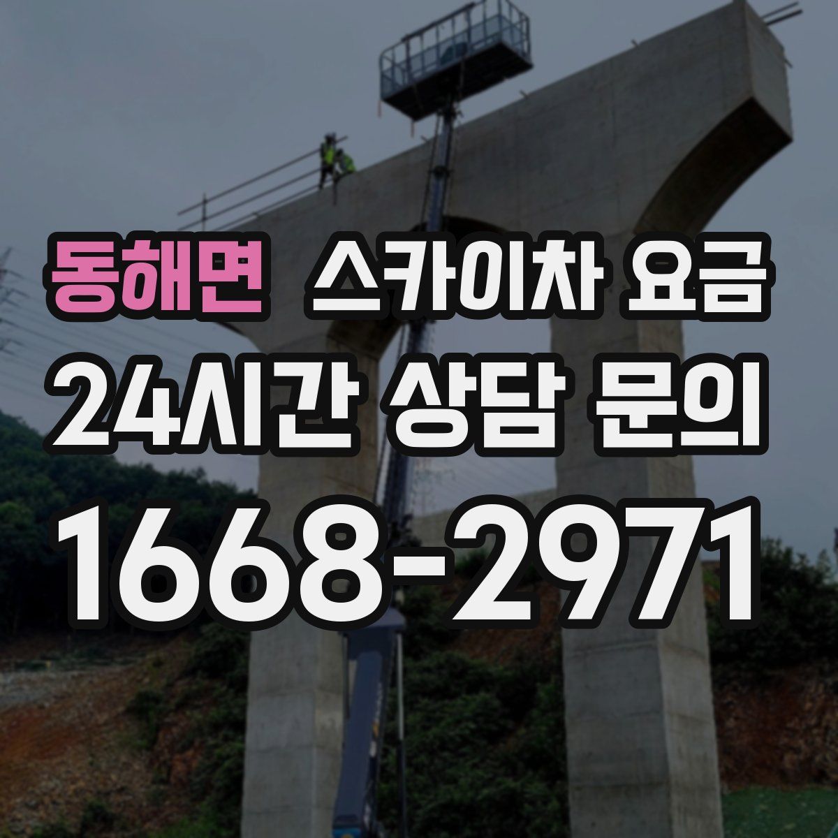 동해면 스카이차 요금