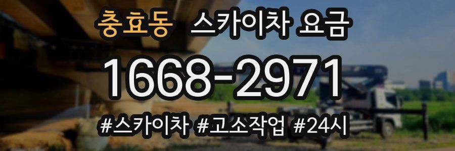 충효동 스카이차 요금