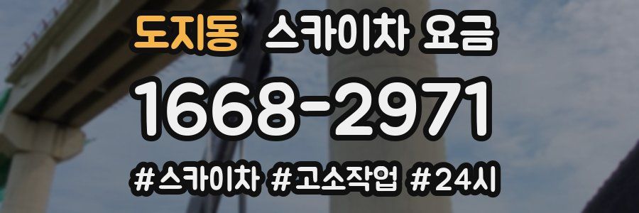 도지동 스카이차 요금