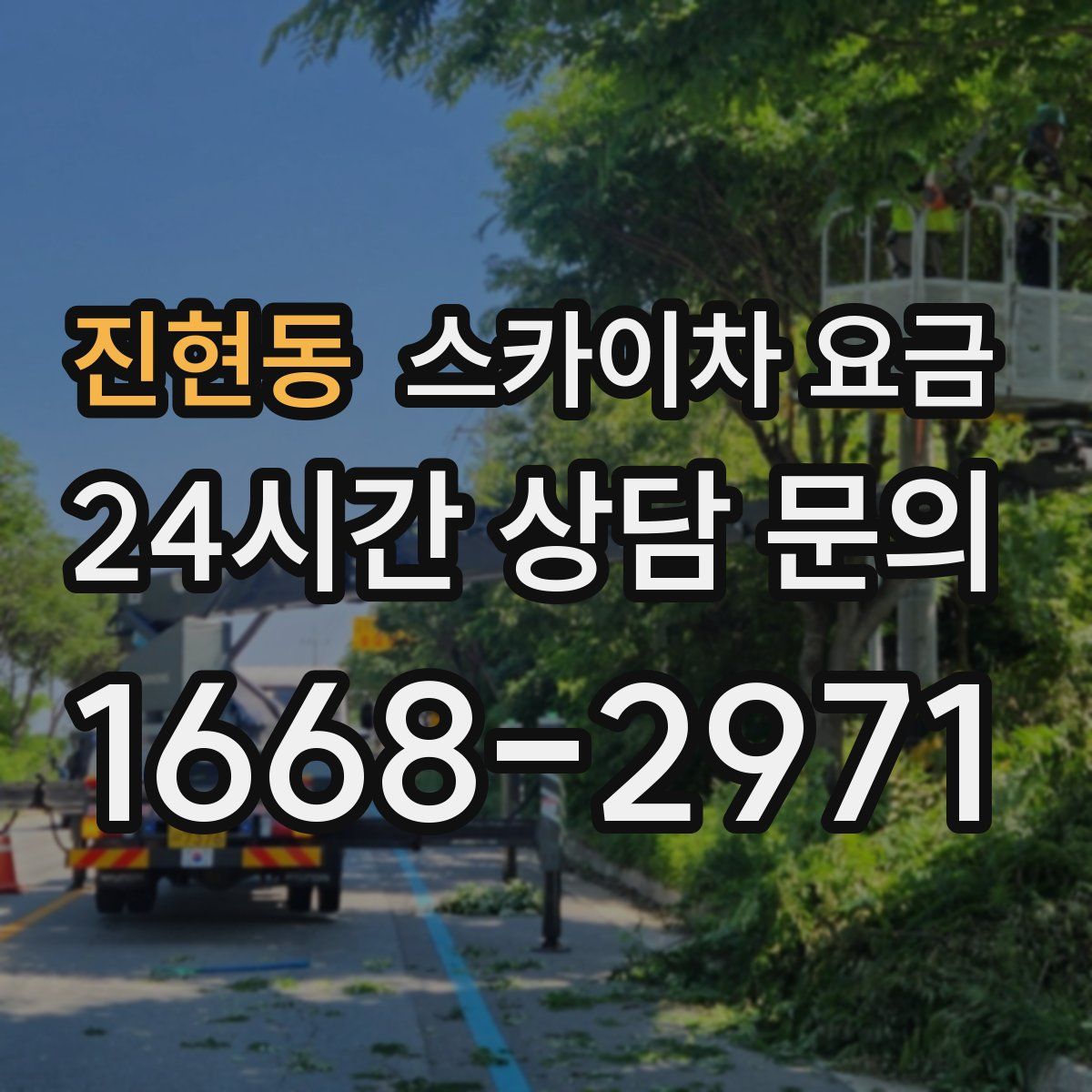 진현동 스카이차 요금