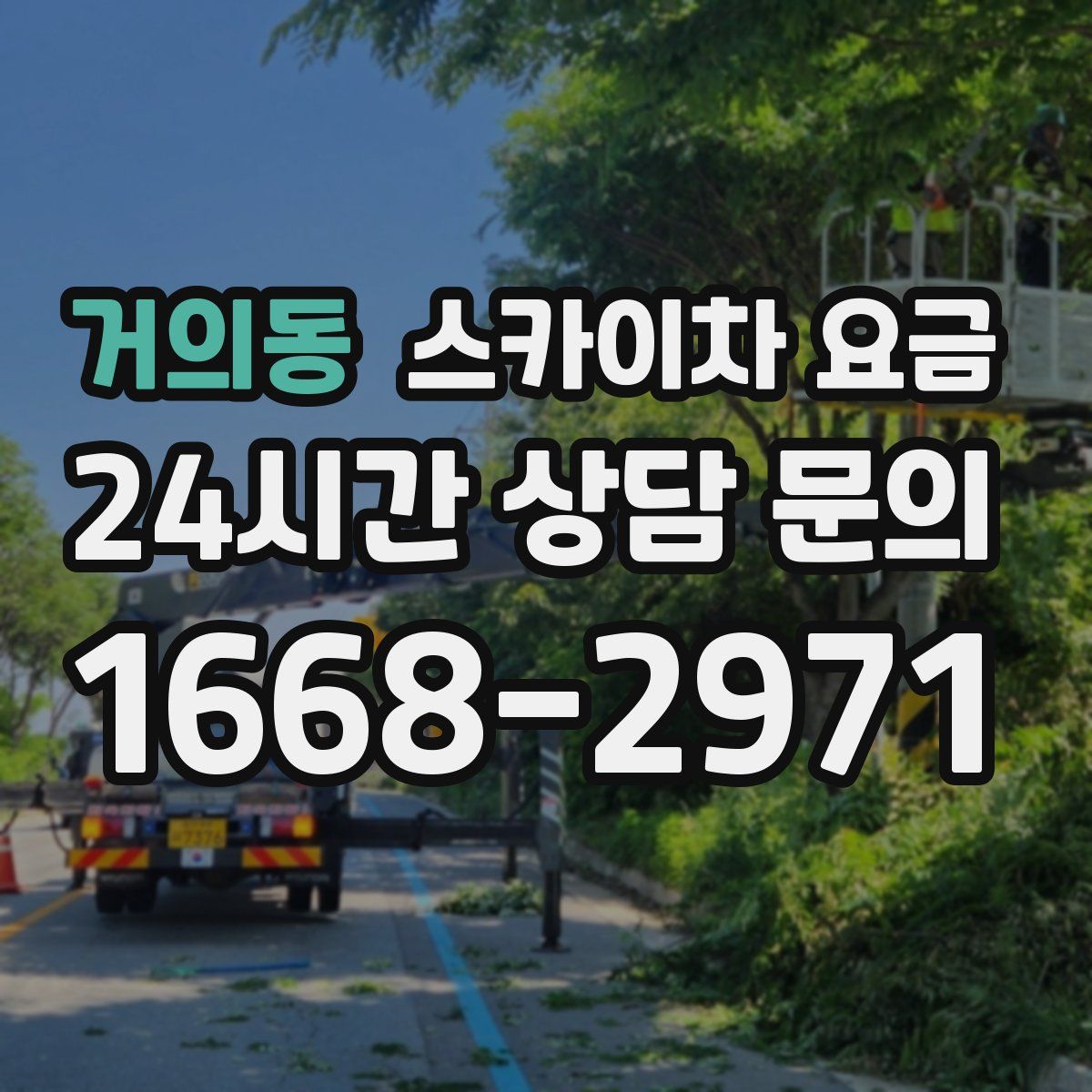 거의동 스카이차 요금