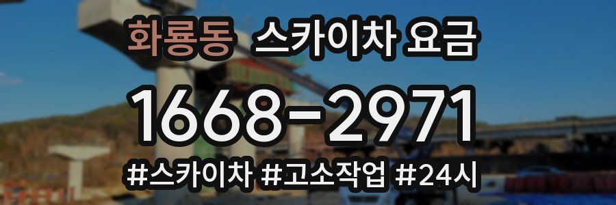 화룡동 스카이차 요금