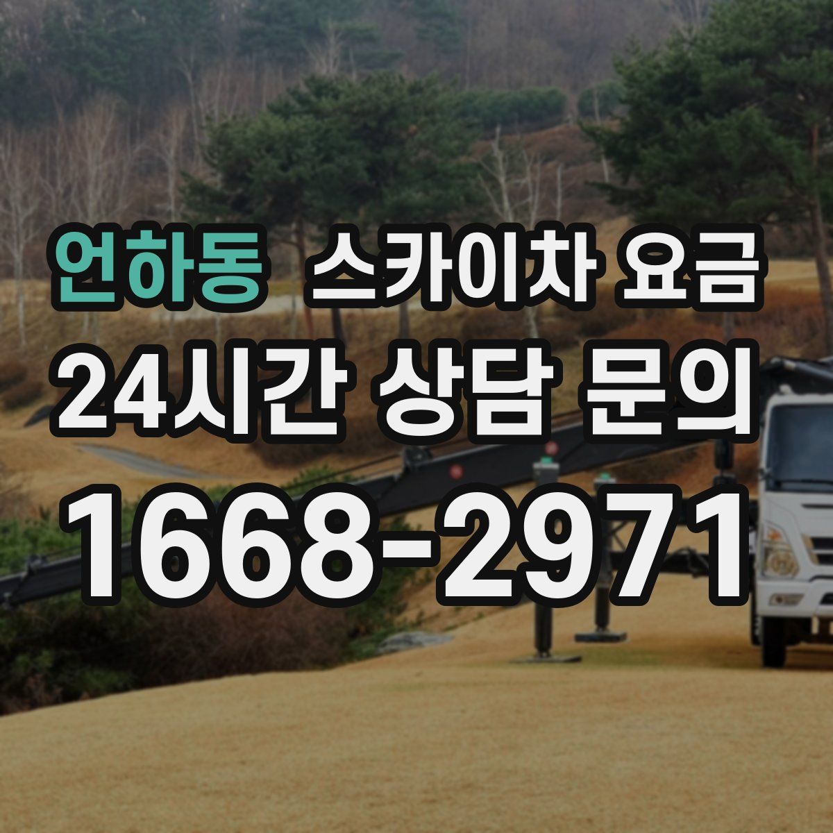 언하동 스카이차 요금