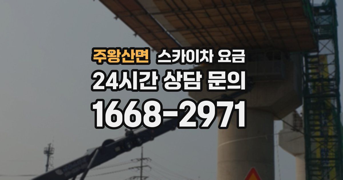 주왕산면 스카이차 요금