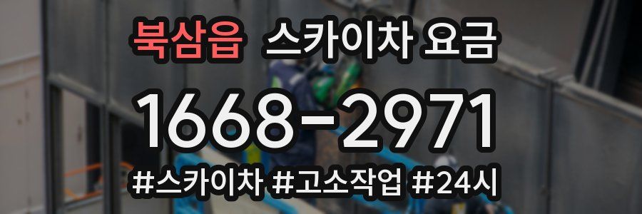 북삼읍 스카이차 요금