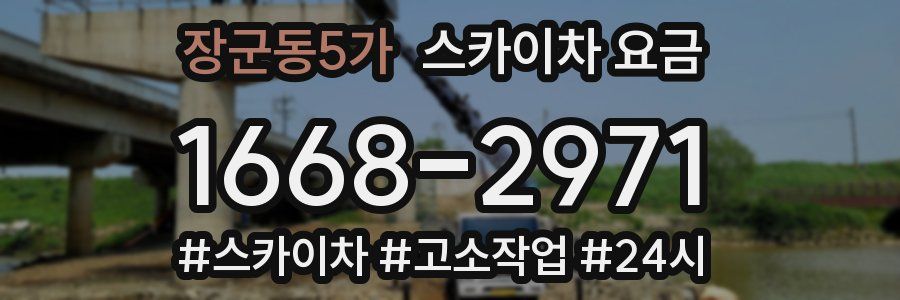 장군동5가 스카이차 요금