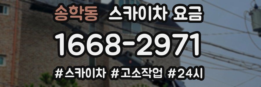 송학동 스카이차 요금