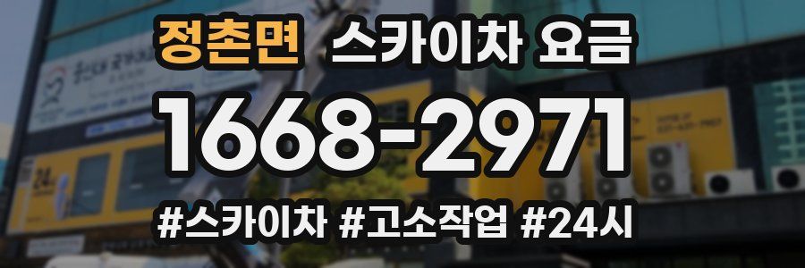 정촌면 스카이차 요금