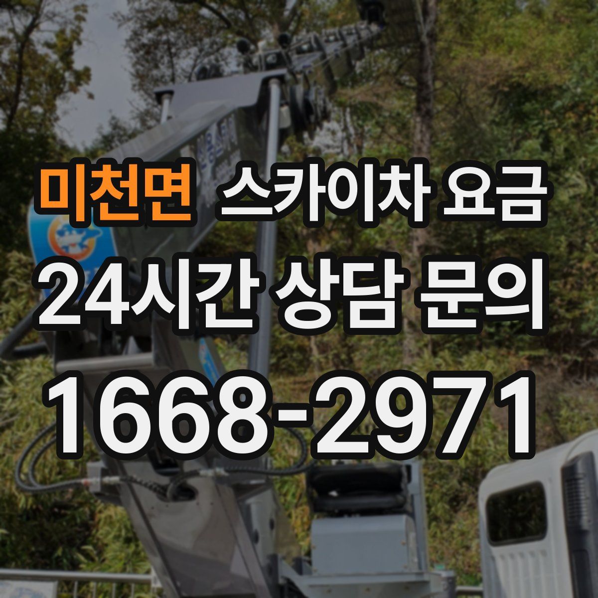 미천면 스카이차 요금