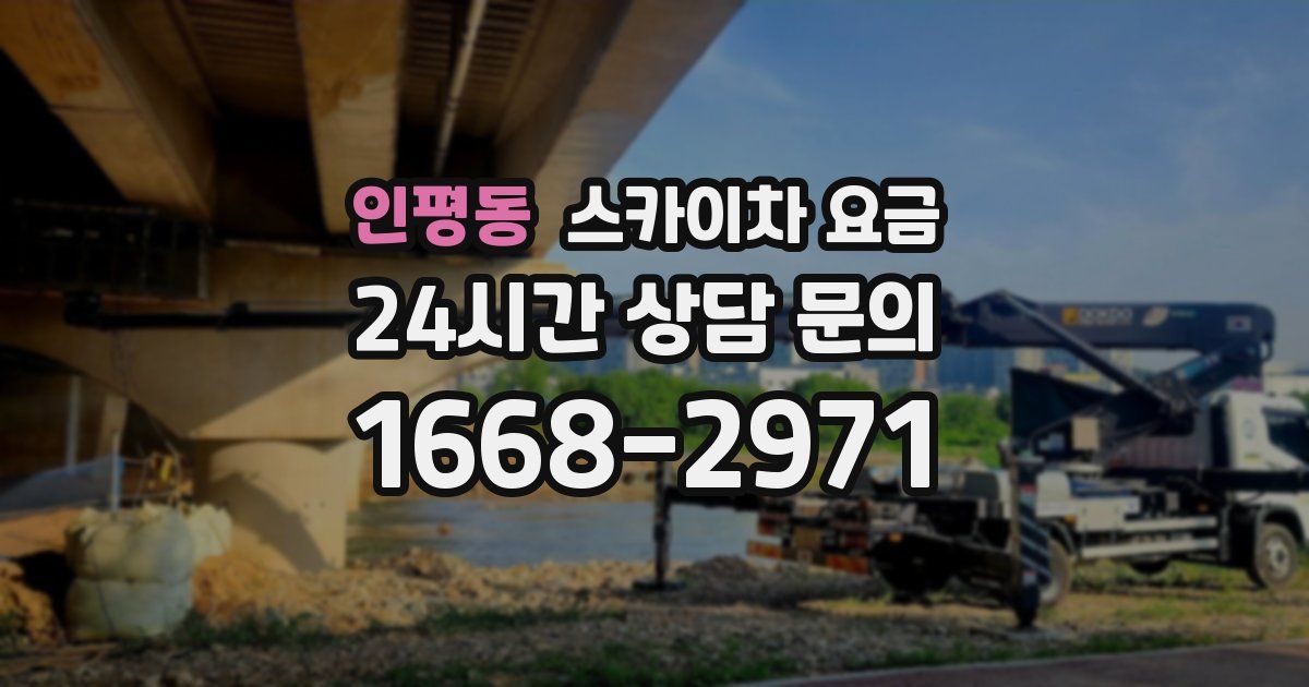 인평동 스카이차 요금