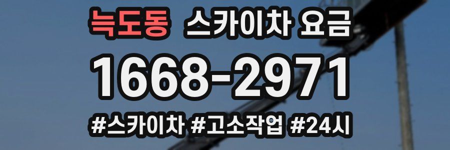 늑도동 스카이차 요금