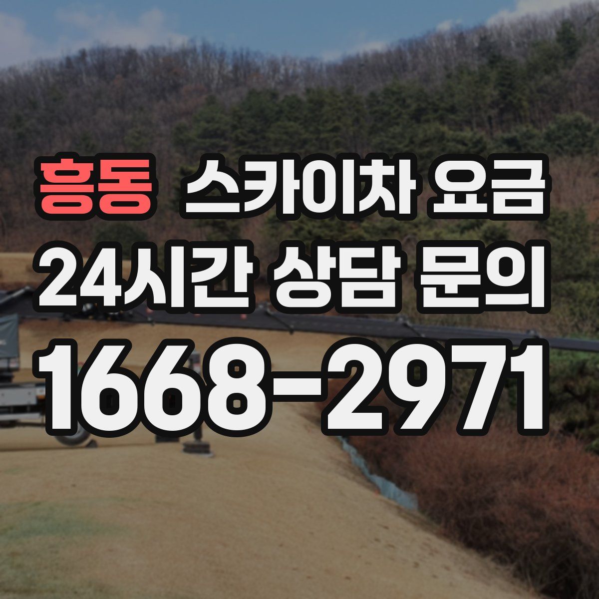 흥동 스카이차 요금