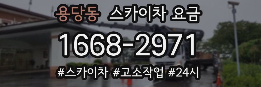 용당동 스카이차 요금