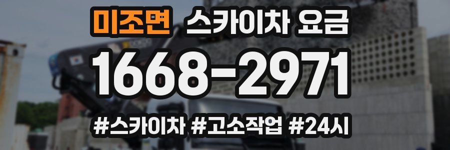 미조면 스카이차 요금