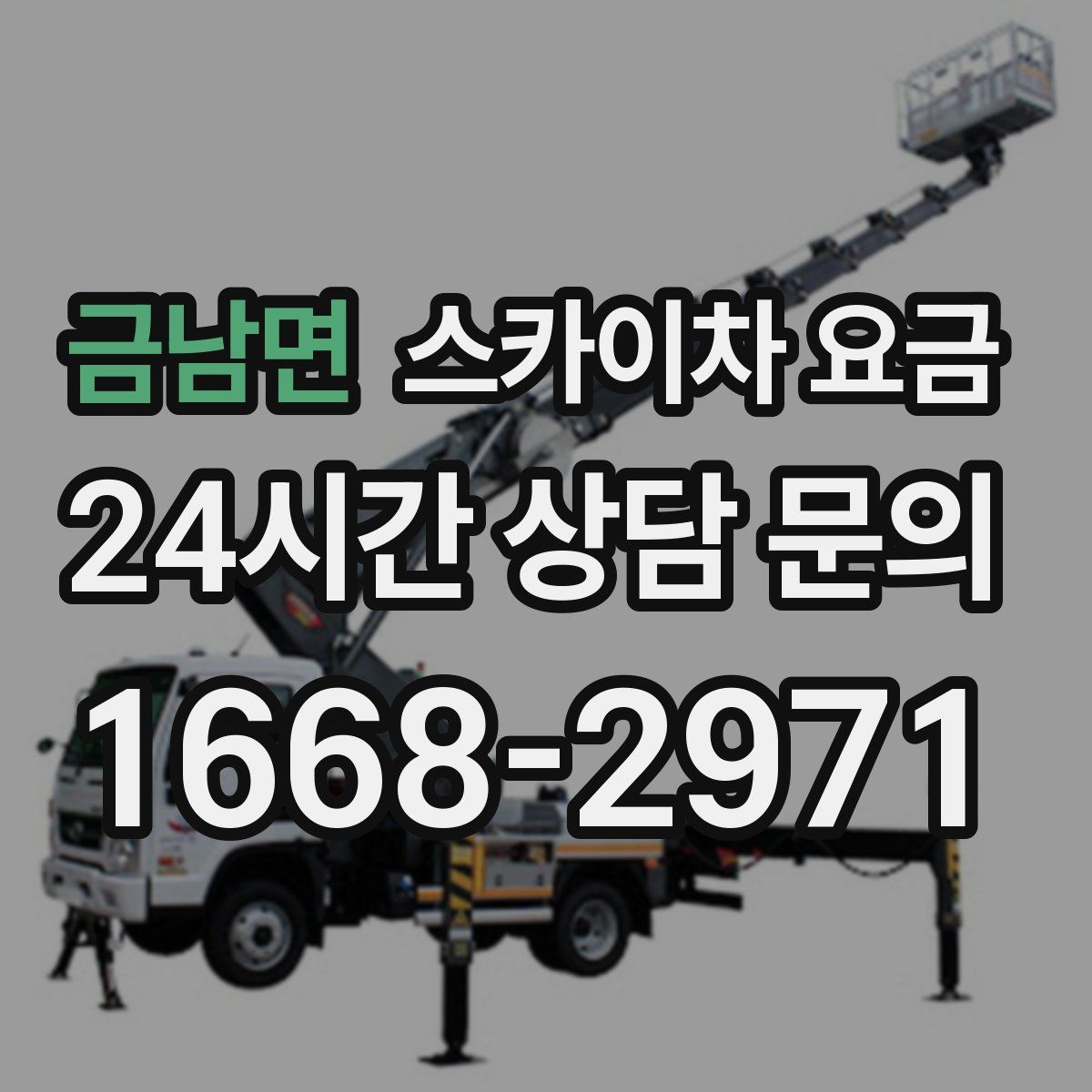 금남면 스카이차 요금