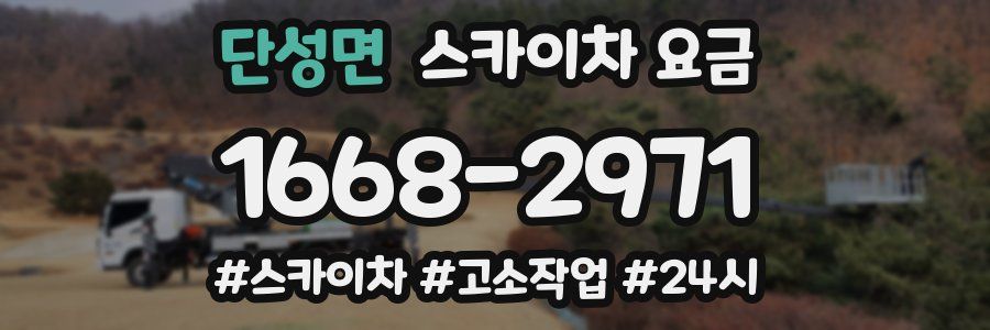 단성면 스카이차 요금