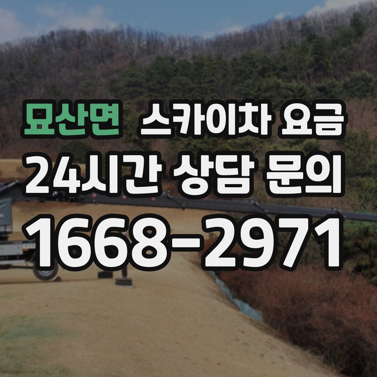 묘산면 스카이차 요금