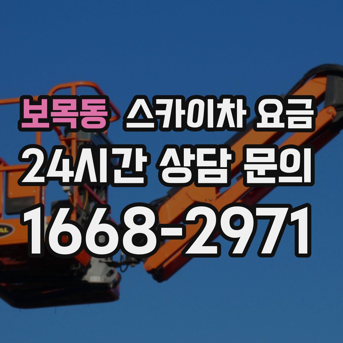 보목동 스카이차 요금