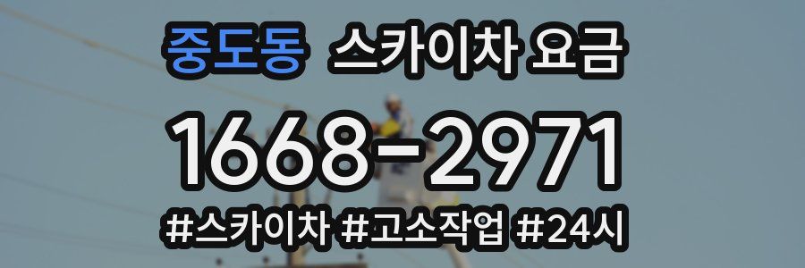 중도동 스카이차 요금