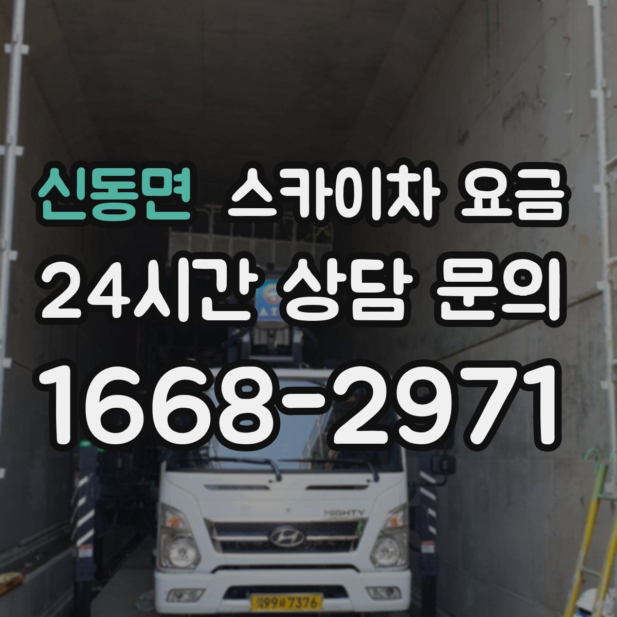 신동면 스카이차 요금