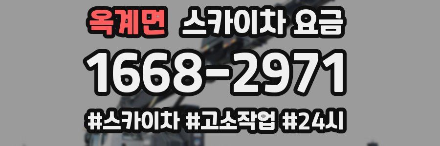 옥계면 스카이차 요금