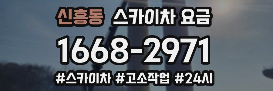 신흥동 스카이차 요금