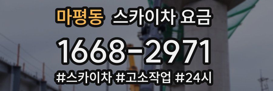 마평동 스카이차 요금