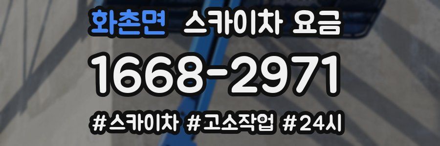 화촌면 스카이차 요금