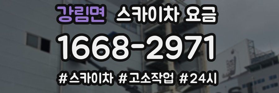 강림면 스카이차 요금