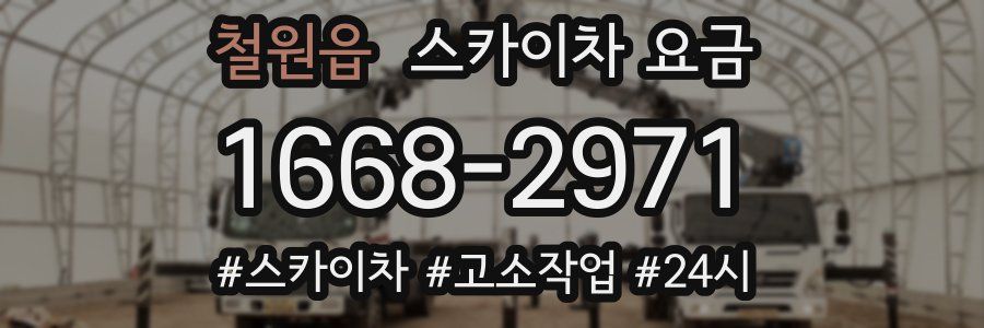 철원읍 스카이차 요금