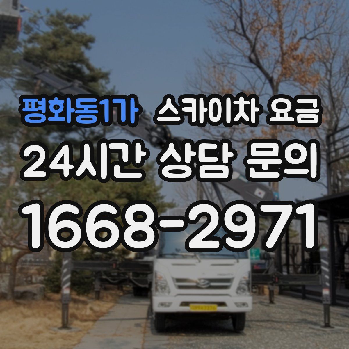 평화동1가 스카이차 요금