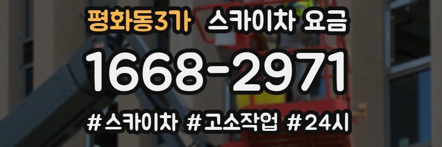 평화동3가 스카이차 요금