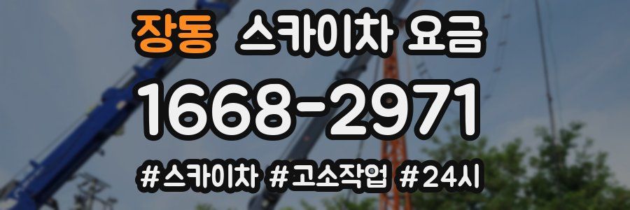 장동 스카이차 요금