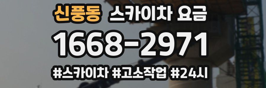 신풍동 스카이차 요금