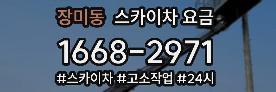 장미동 스카이차 요금