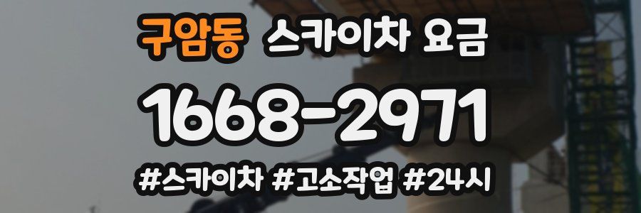 구암동 스카이차 요금