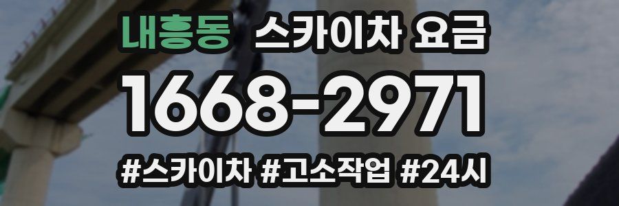 내흥동 스카이차 요금