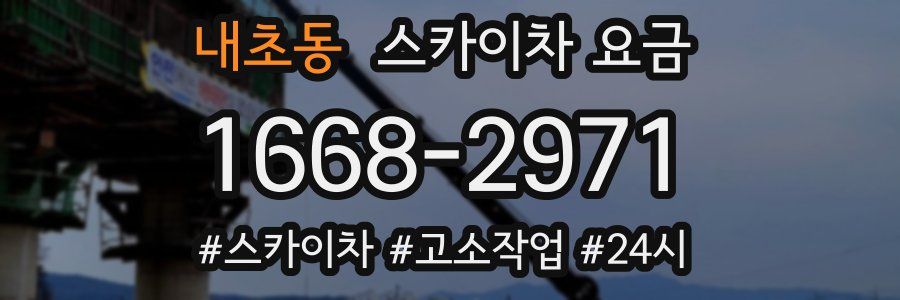 내초동 스카이차 요금